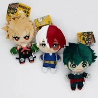 15cm anime my hero academy cute plush toy pendant cartoon doll pillow pp cotton filled toy gift