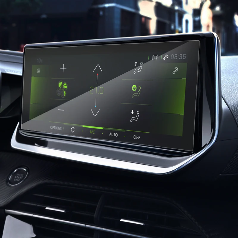 Для Peugeot 2008 2019 2020 GPS навигатор Экран пленка на приборную панель Стекло экран