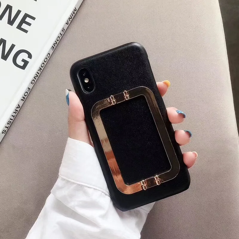 Новый Популярный Золотой металлический ремешок для телефона кожаный роскошный