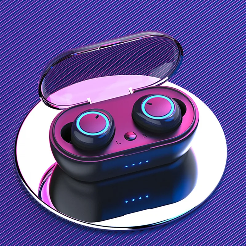 D10 TWS Bluetooth наушники 5 0 бинауральные звонки спортивные водонепроницаемые стерео настоящая беспроводная
