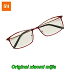 100% Xiaomi Mijia анти-Синие лучи TR90 очки, металл, пластик, смешанный материал, защита для глаз для мужчин и женщин, очки xiaomi
