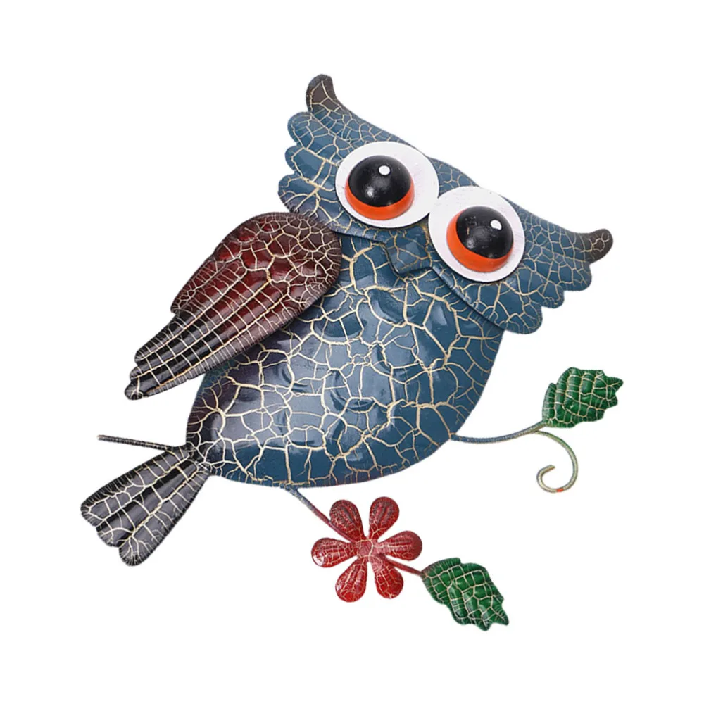 

1Pc Beautiful Iron Owl Decoration Household Wall Pendant Hanging Decoration