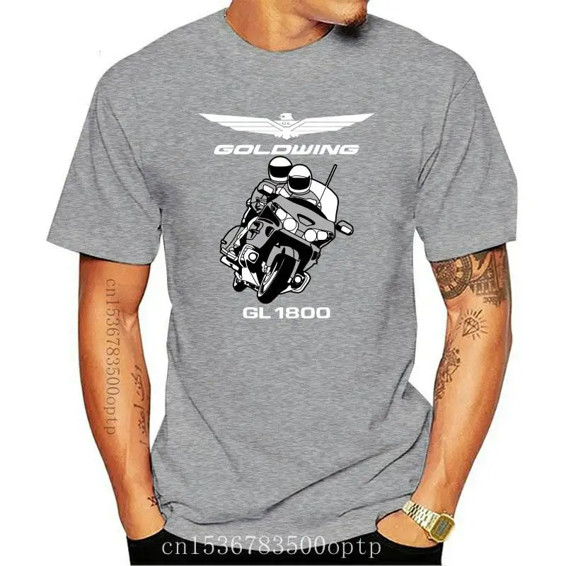 

New men black tshirt Goldwing Motocycles Mens T-Shirt fashion t-shirt men cotton teeshirt short sleeve bigger size drop shipping