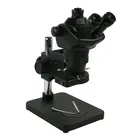 8X-50X мультифокальный стерео тринокулярный микроскоп для промышленной лаборатории с непрерывным увеличением WF10X22 мм окуляр для ремонта печатных плат и пайки