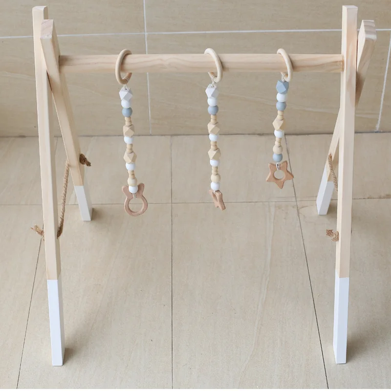 Скандинавский новорожденный детский спортивный деревянный игровой для