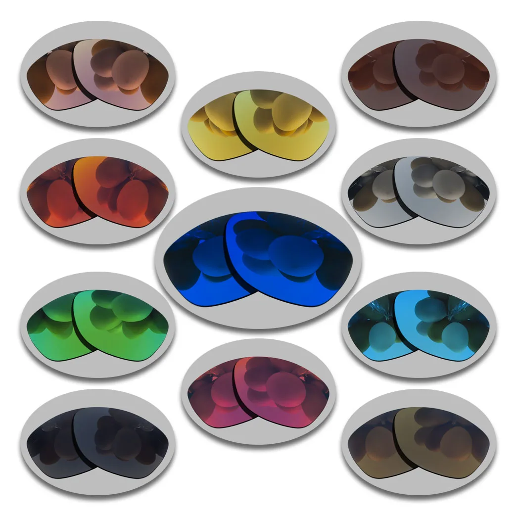 

Polarized Sunglasses Replacement Lenses for-Jupiter Frame - Fire Red