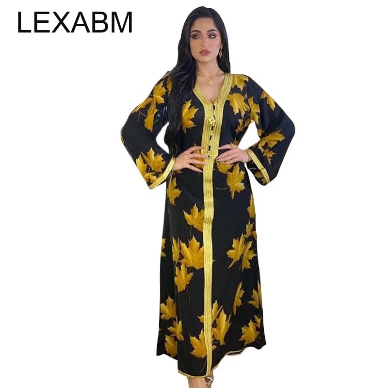 

Африканская одежда с принтом длинное платье макси африканские платья для женщин Турция мусульманское платье Partyclub Vestidos 2020 осень