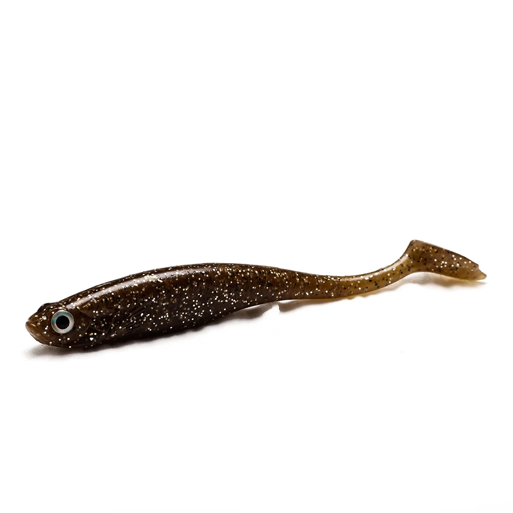 6 шт./партия Мягкая приманка Т хвост червь воблер наживка 110 мм 7 9 г силиконовая