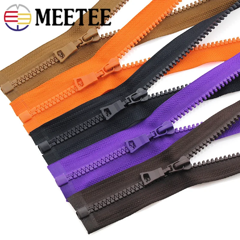 Meetee 10# полимерная молния+ односторонняя/двухсторонняя Выдвижная головка открытый конец для наружного путешествия палатка рюкзак DIY Швейные аксессуары AP671