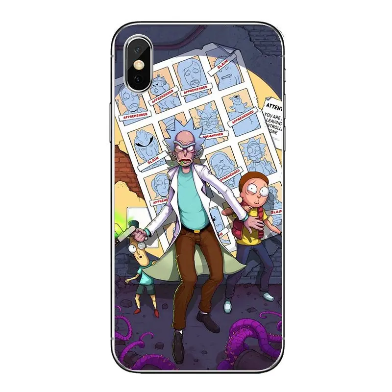 For Xiaomi Mi A1 A2 5X 6X 8 lite SE Pro Max Mix 2 2S 3 Mi5 Mi5S Phone Skin Cover Family Love Rick And Morty Cartoon SPACE NEBULA |