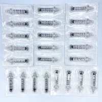 510203050100pcs 0 3 ml ampoule head disposable syringe for hyaluronic acid pen nebulizer water syringe anti wrinkle