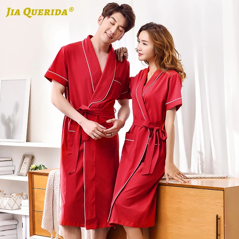 Халат-кимоно с длинным рукавом для мужчин и женщин стильный банный халат юката