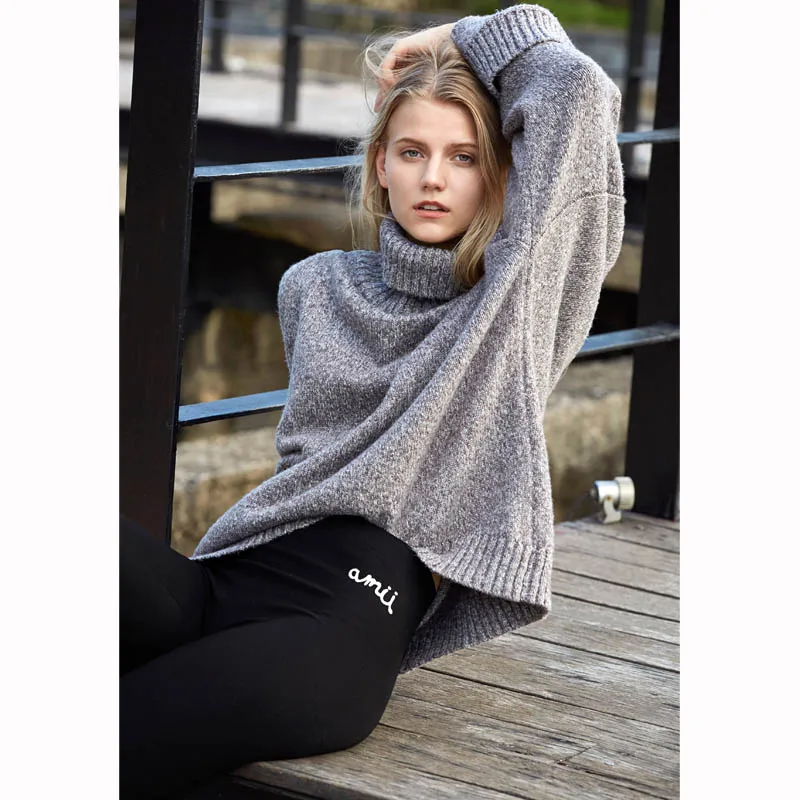 Женские леггинсы Amii повседневные однотонные облегающие брюки карандаш с