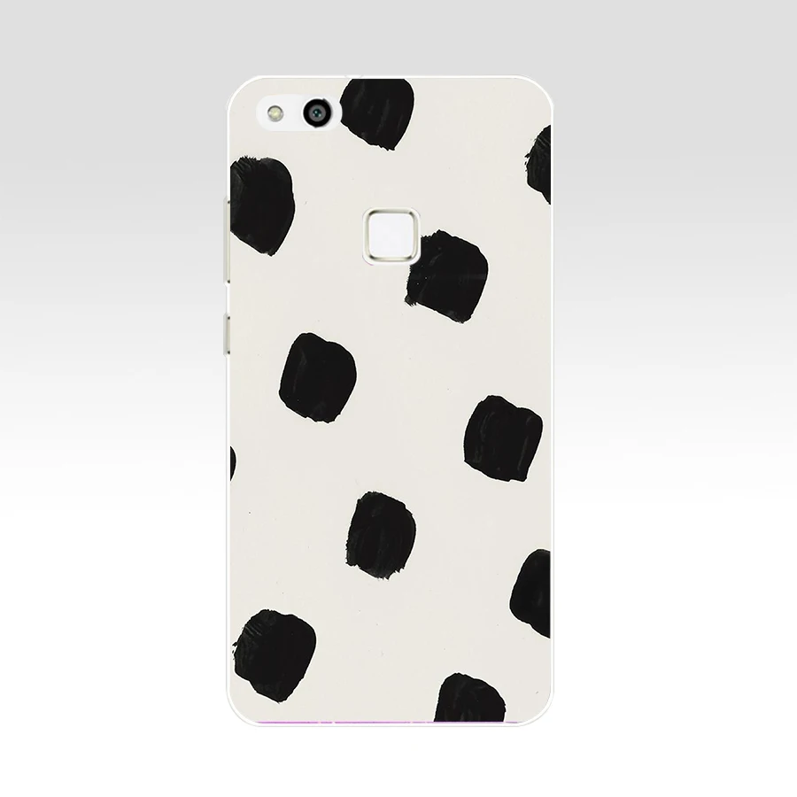 333FG Мягкий силиконовый чехол из ТПУ с леопардовым принтом и узором в горошек для