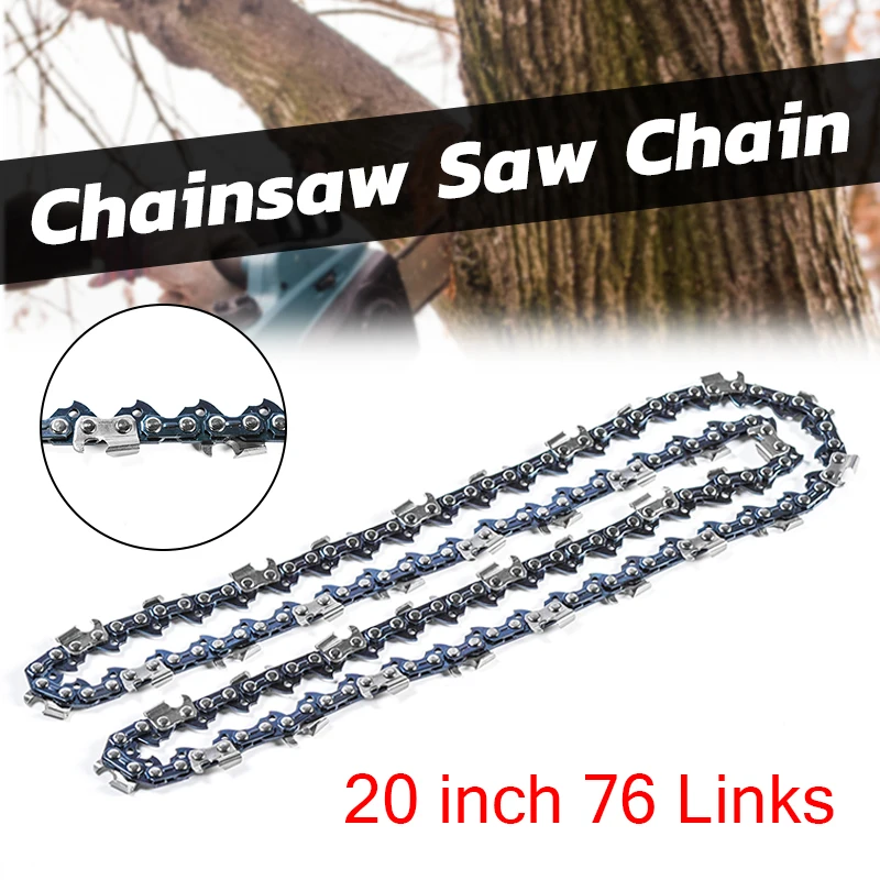 

1pc/3pcs 20 inch 76 Links Replacement Chainsaw Saw Mill Ripping Chain For Timberpro 62CC 0.325 Surface Smooth For Cutting Lumber