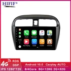 Автомобильное радио 9 дюймов, 2 DIN, android 10,0, gps, dvd-плеер для Mitsubishi mirage attrage 2012, 2018, автомобильное радио, мультимедийная навигация, головное устройство