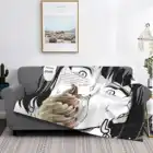 Женское ворсистое одеяло с мороженым, мягкое одеяло для диванакроватипутешествий, подарки с любовью, манга для девушек, мороженое, аниме Waifu Hentai O Lewd