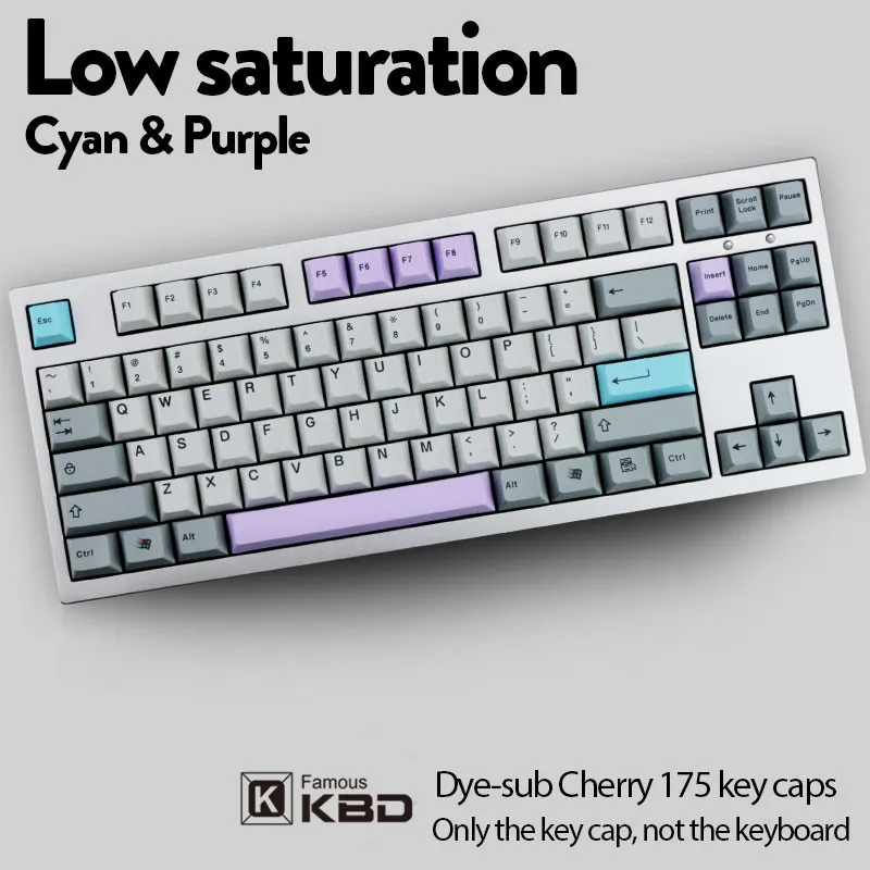 

WINMIX PBT keycap Muted Cherry height 175 keys Sublimation process Fits Filco and most mechanical keyboards