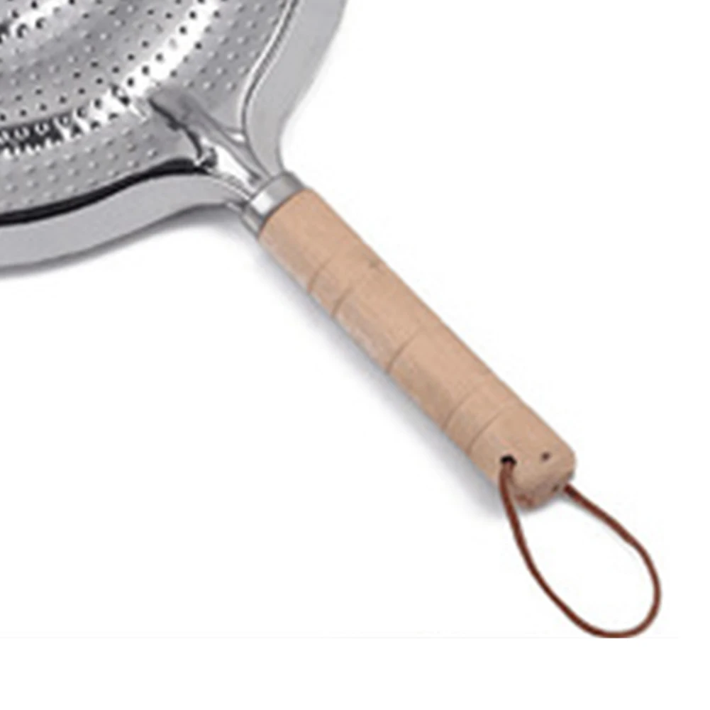 Металл для газовой/электрической/индукционной плиты с деревянной ручкой