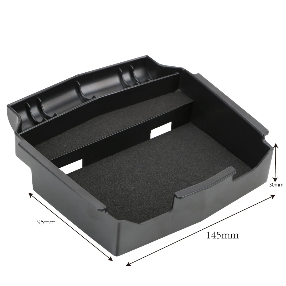 

Universal Car Central Storage Box Plastic Car Organizer Stowing Tidying For Honda CRV 2012 2013 2014 2015 2016