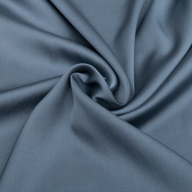 

Morandi Grayscale Stretch Double-sided Joe Satin Solid Color Mummisan Silk Dress Garment Fabric