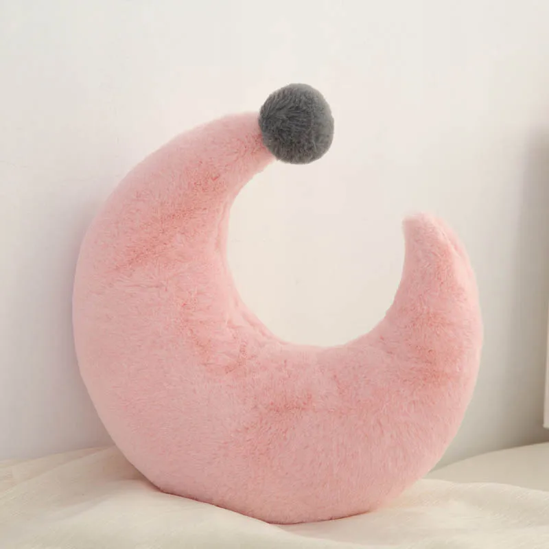 Мягкая плюшевая подушка в виде короны звезды Луны сердца мягкие плюшевые игрушки