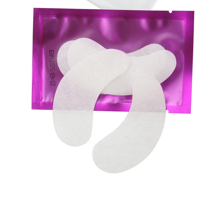 Популярные накладки под глаза наклейки для наращивания ресниц 100 пар бумажные