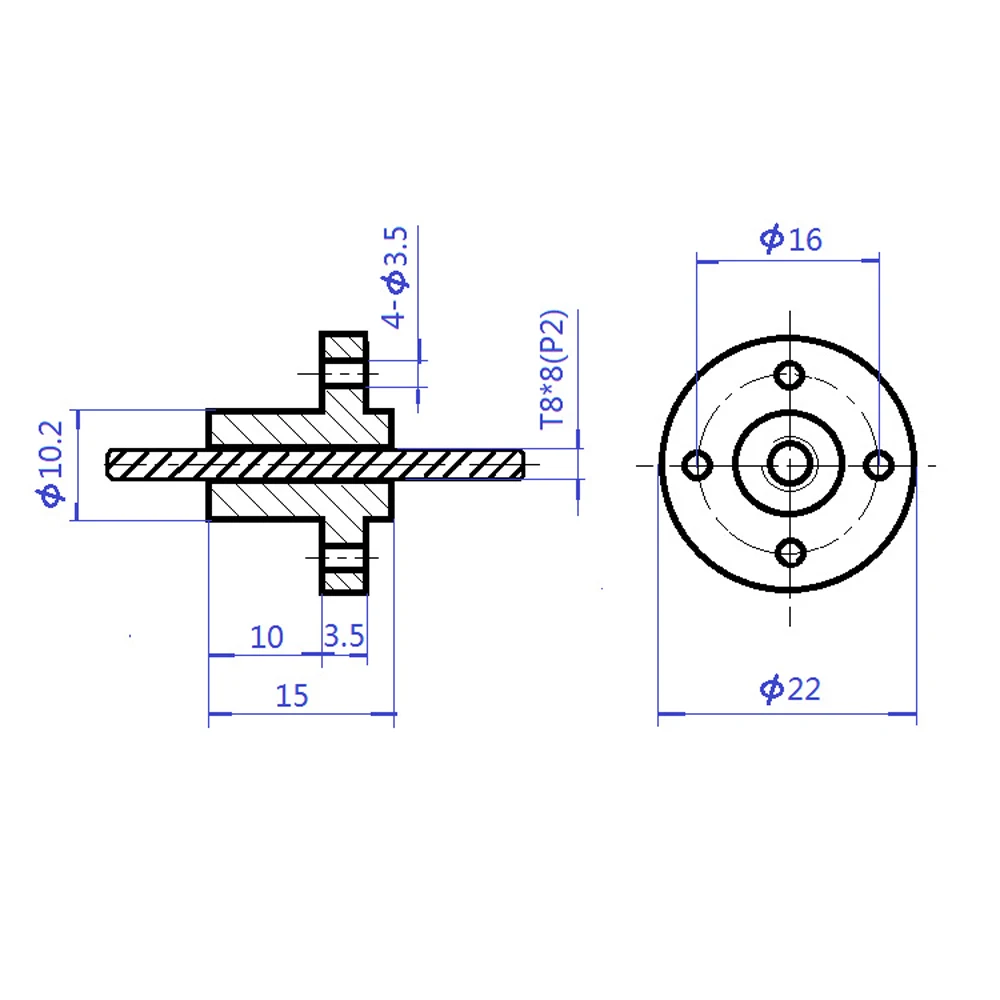 Набор направляющих для скольжения 15 шт. 400 мм корпуса подшипников оптических осей