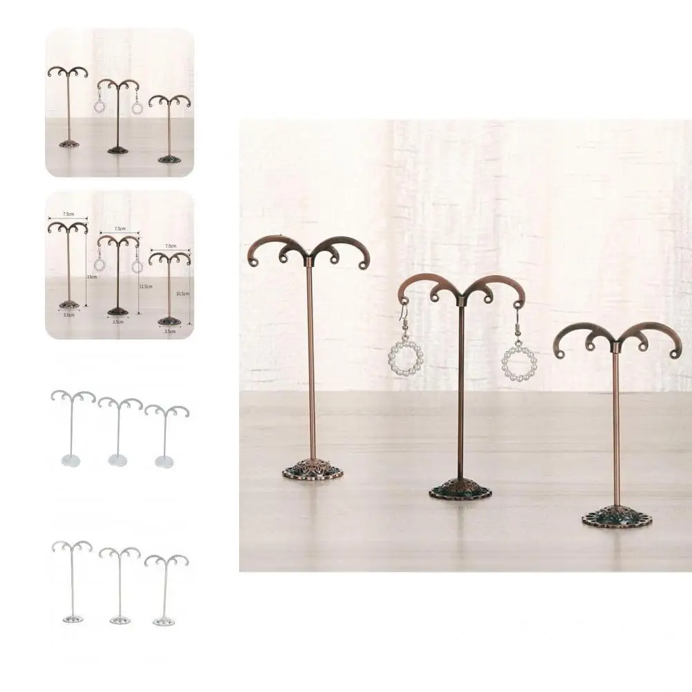 

1 Set Earring Display Holder Anti-deformed Jewelry Display Rack Sturdy Construction Earring Display Holder