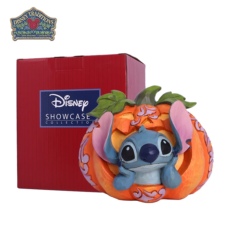 

Disney Showcase Collection Stitch Action Figure With Pumpkin