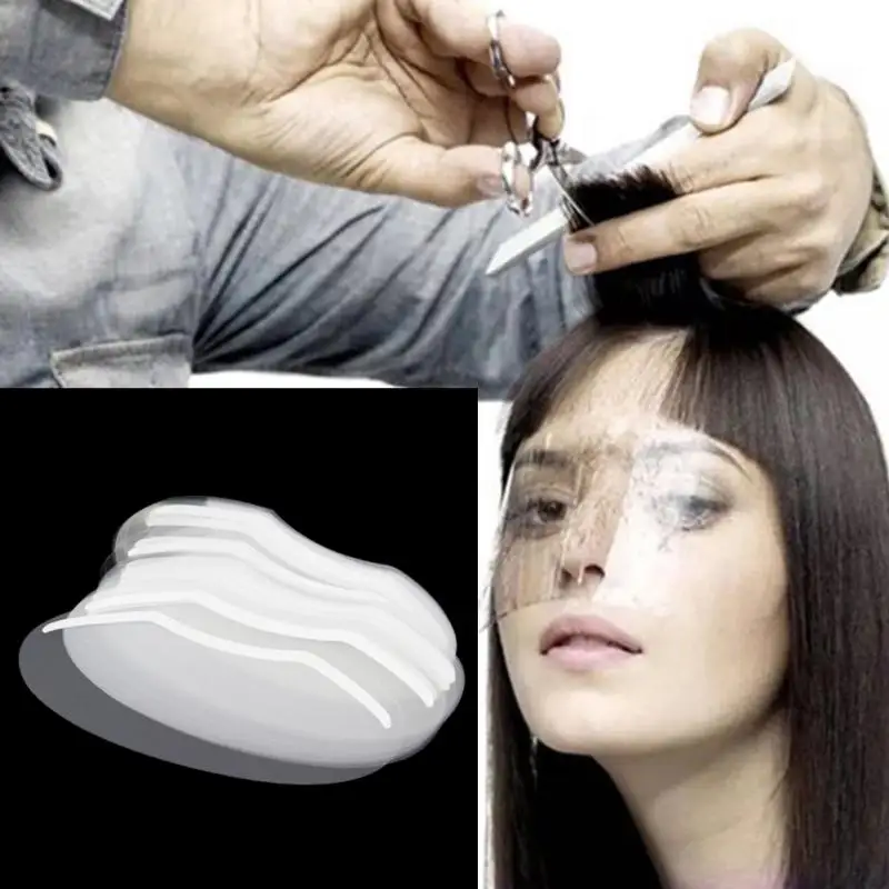 50 шт. перегородки для челки инструменты парикмахерской наклейки прозрачная