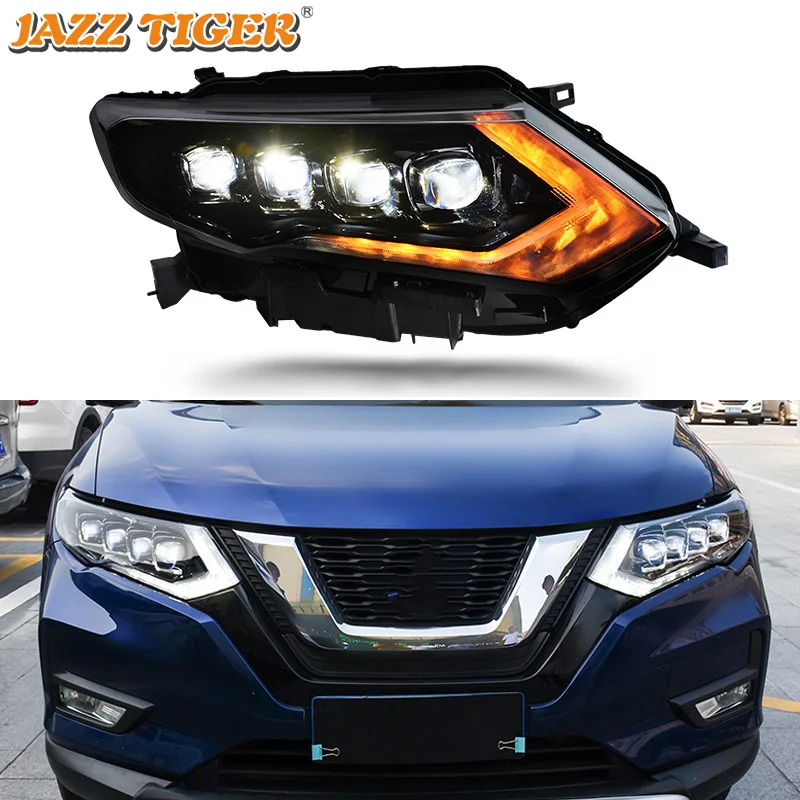 JAZZ TIGER автомобильный Стайлинг светодиодный DRL динамический сигнал поворота