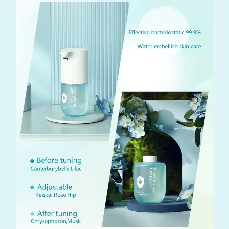 

300ml Automatic Soap Dispenser Automatic Sensor Infrared Foam Soap Dispenser No Touch for Kitchen Bathroom