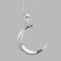 2021 korean hot sale new silver plated sweet women moon short necklace fashion women aaa zircon necklace wedding jewelry