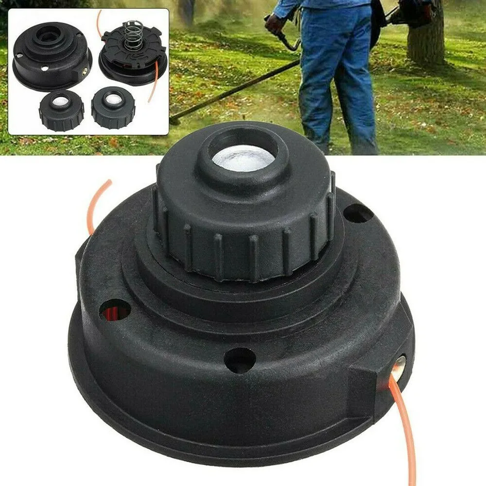 

Trimmer Head Bump Feed Line Spool Brush Cutter Grass Garden Tools String Lawn Mower Replacement Spool Expand-it Head Kit