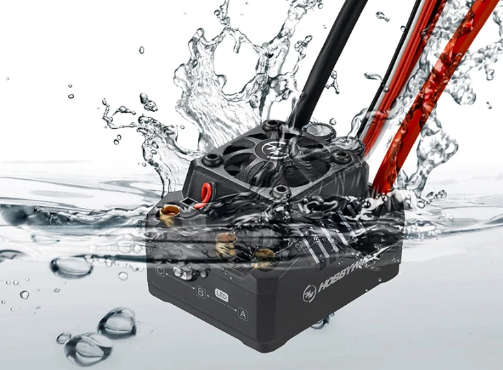 Hobbywing EZRUN Max10 SCT 120A ESC водонепроницаемый бесщеточный 1/10 для радиоуправляемого