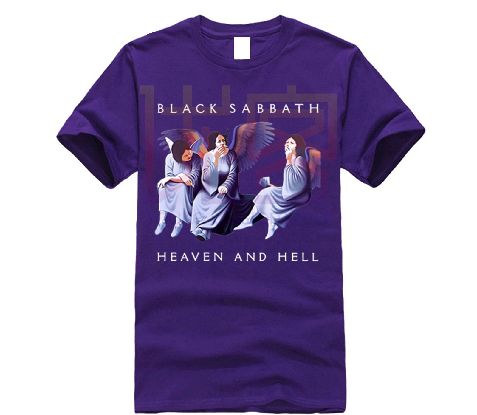 Black Sabbath-Heaven and Hell Обложка альбома футболка DTG S-3XL новинка 2019 модная для мужчин |