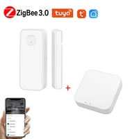 tuya zigbee vibration sensor wireless smart home security motion detector for window door shock safety alarm tuya app control