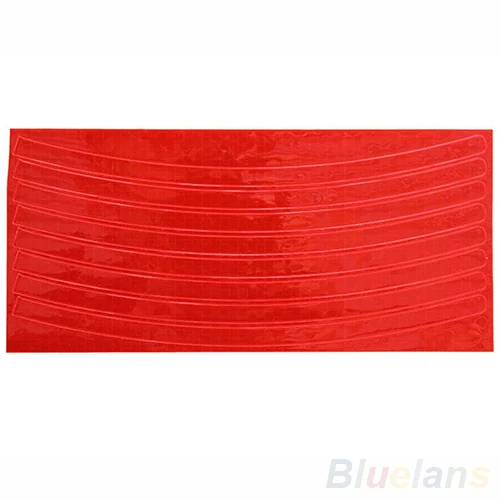 Флуоресцентная Светоотражающая наклейка для велосипеда спицы велосипедного