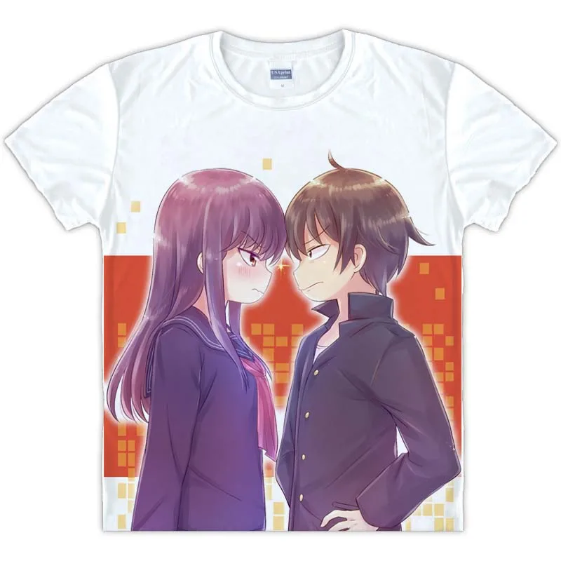 Мужские футболки с персонажами из аниме High Score/девушка Oono Акира футболка