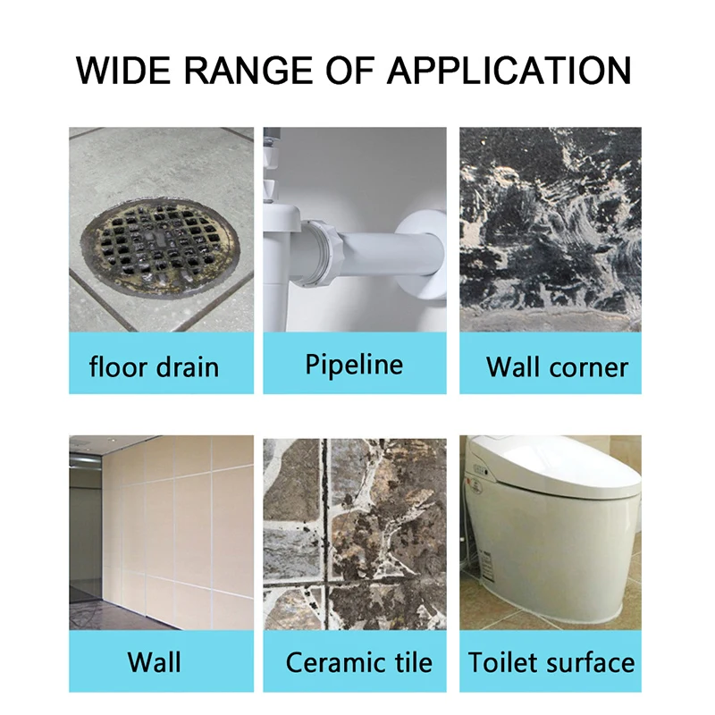 

100g Plumbing Agent For Cleaning Kitchen Drains Toilets Cleaning Tools Bathroom Supplies THIN889