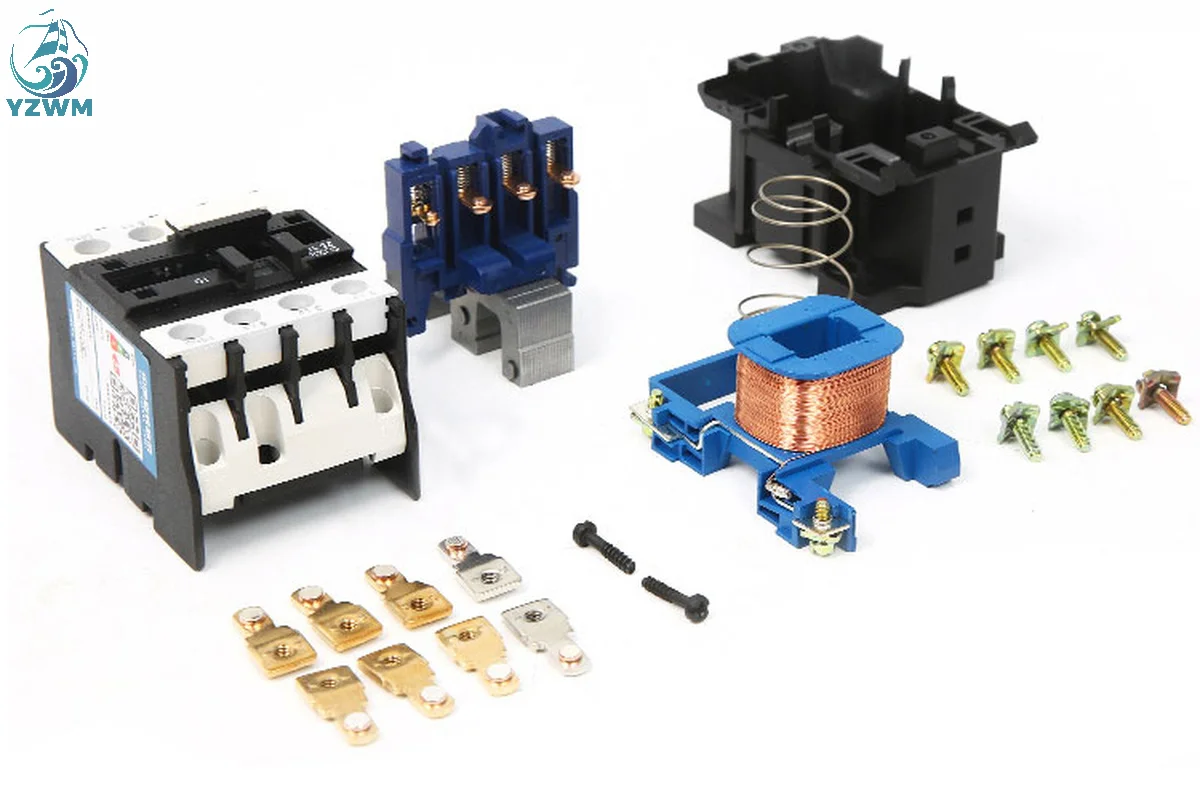 YZWM AC Contactor CJX2-1810 1801 9A NO 3-Phase DIN Rail Mount Electric Power 24V 36V 110V 220V 380V |