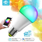 Светодиодная лампа с Wi-Fi, 2,4 ГГц, Wi-Fi, Bluetooth, 10 Вт