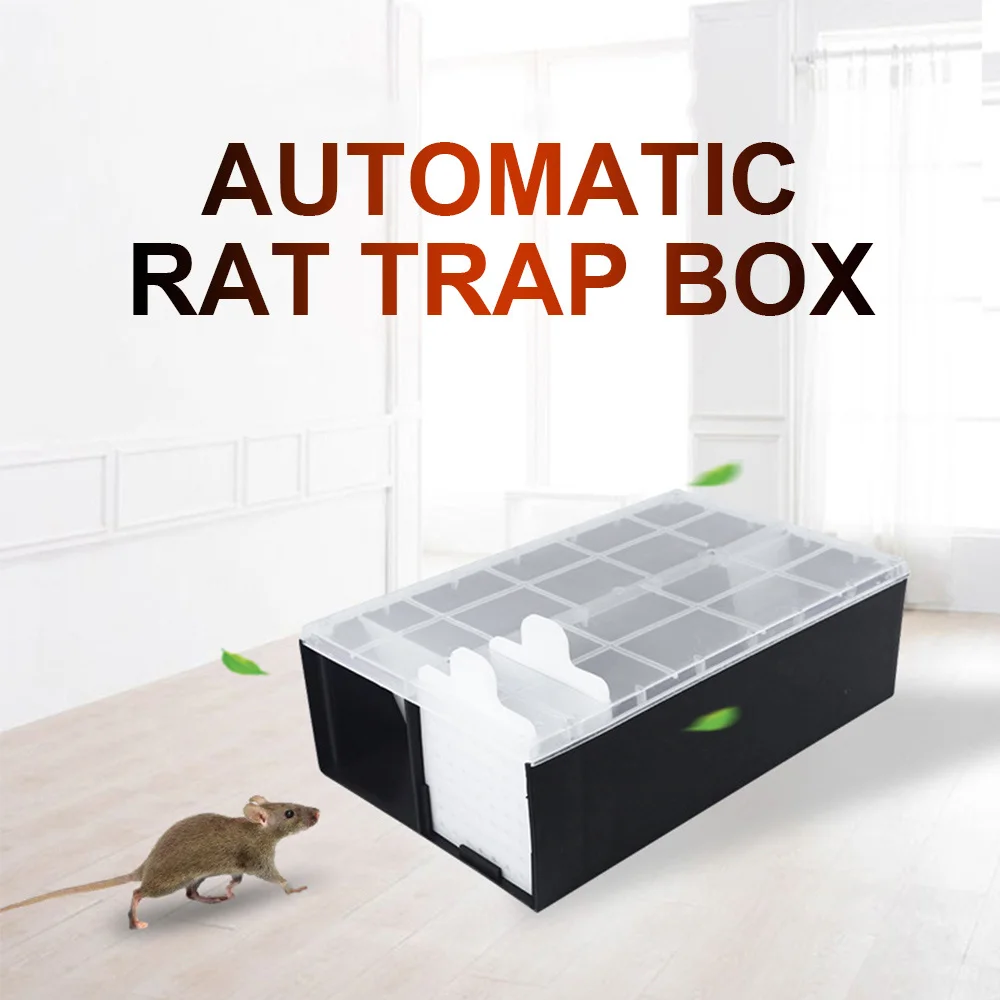 

Clear Humane Live Rat Trap Cage Animal Mouse Mice Rodent Bait Catch Control Smart No Kill Mouse Trap Catch And Release