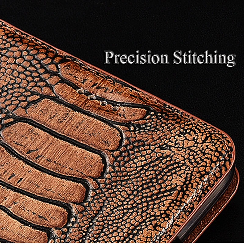 

Top Genuine Cow Leather Magnetic Case For Xiaomi Pocophone F1 / Mi play Stand Flip Retro Phone Case Cover