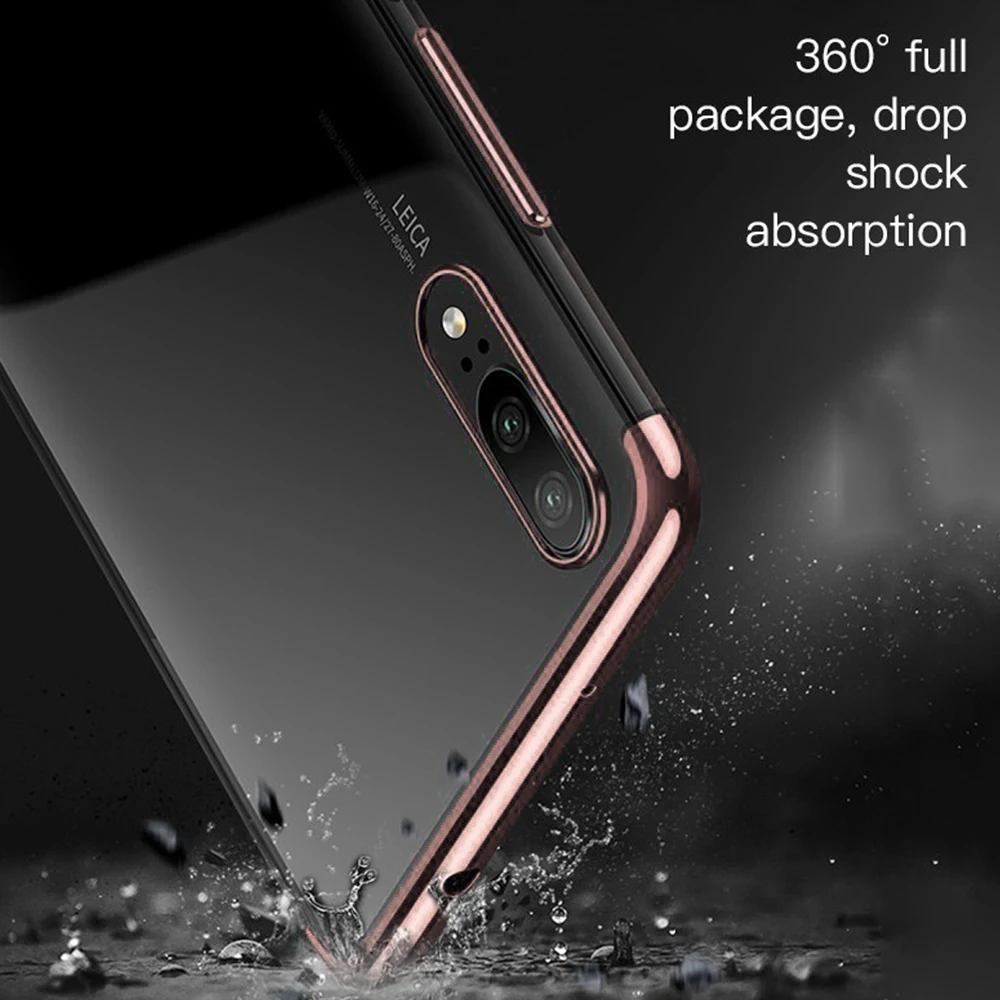 Colorful Transparent Phone Case For HUAWEI Mate 20 P Smart 2019 P20 P30 Lite Pro Nova4e Back Shell Soft Slim Shockproof Cover |