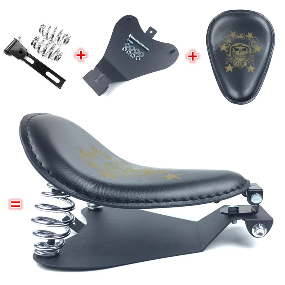 Пружинный кронштейн для мотоцикла Solo монтажный базовый комплект Harley 48 XL 883 1200 Honda