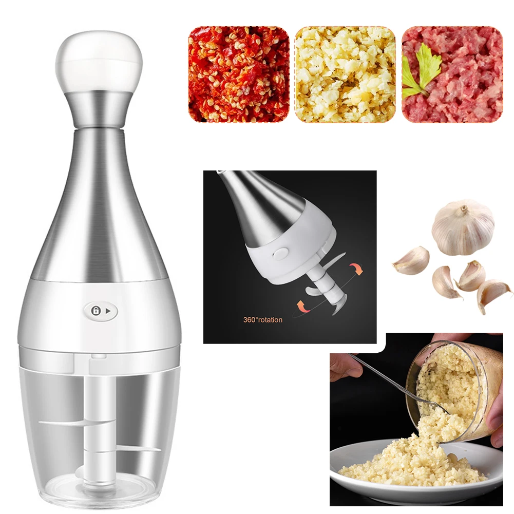 

ABS Manual Food Chopper Stainless Steel Hand Chopper Dicer Slap Press Chopper for Onion Garlic Vegetable kitchen Accessories