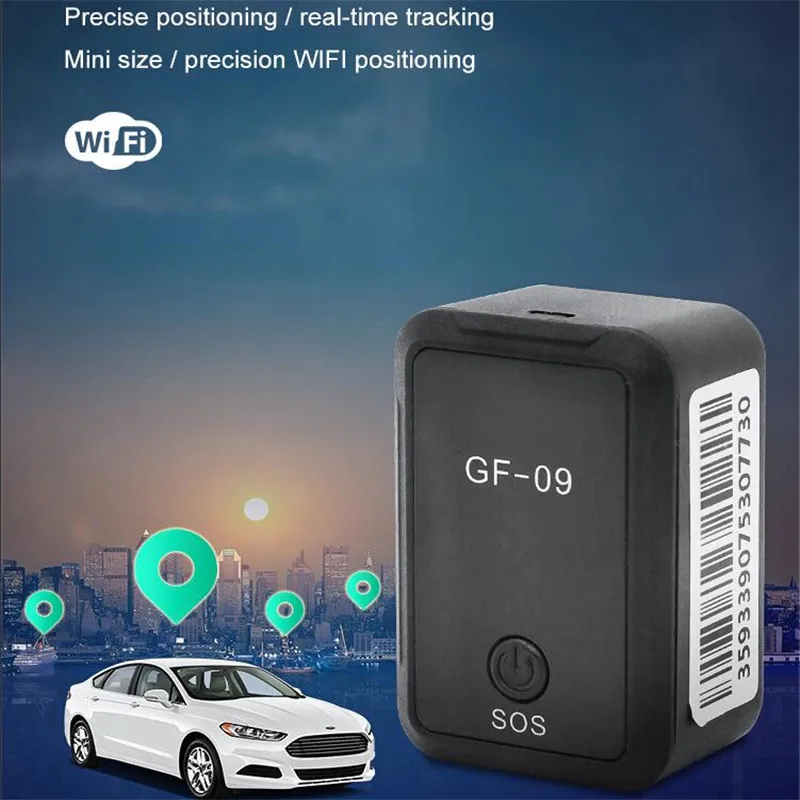 

GF09 Anti-Theft Device GPRS Locator GPS positioner APP Remote Control Support Voice Recording Anti-lost for Elderly and Child