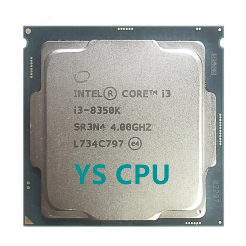 

Процессор Intel Core 8 PC I3 8350K, телефон с экраном 1151, четырёхъядерный